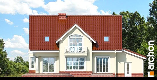 Проект дома Дом в мирабелле (Г) вер.2 - 6 С мансардным этажом дома в Украине