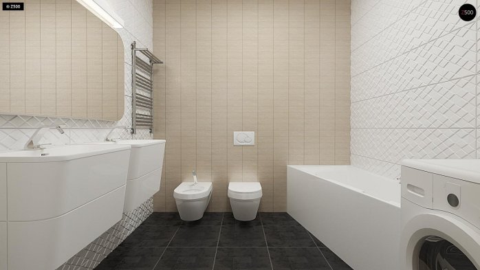 Проєкт будинку U301 - Одноповерхові дома в Україні