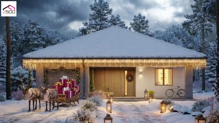 Проект дома U521 - 2 Одноэтажные дома в Украине