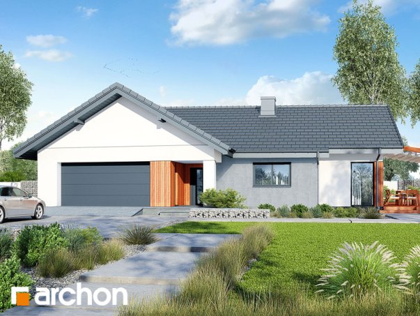 Проект дома Дом в грандаросах (Г2) - 2 Одноэтажные дома в Украине