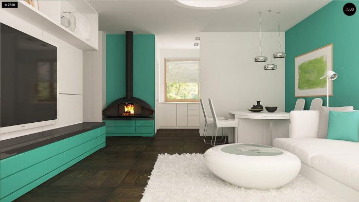 Проєкт будинку U254 - Одноповерхові дома в Україні