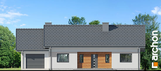 Проект дома Дом в овсянницах (Г) - 3 Одноэтажные дома в Украине