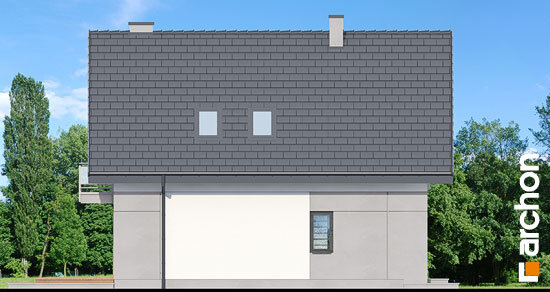 Проект дома Дом в топазах - 4 С мансардным этажом дома в Украине