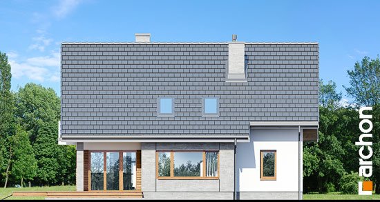 Проект дома Дом в аурорах - 6 С мансардным этажом дома в Украине