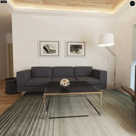 Проект дома Ux105 - 8 Одноэтажные дома в Украине