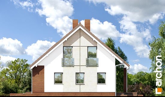 Проект дома Дом в журавках (Г2) - 4 С мансардным этажом дома в Украине