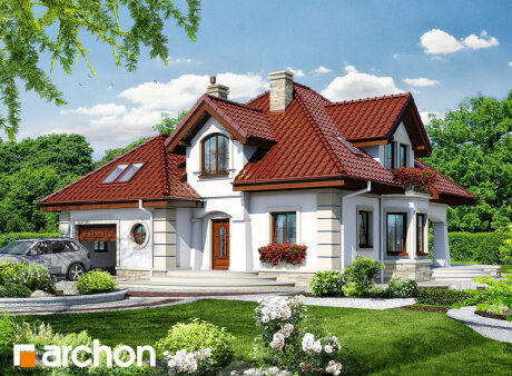 Проєкт будинку Будинок під туями вер.2