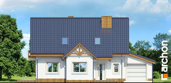 Проєкт будинку Будинок в горошку 2 вер.3 - З мансардним поверхом дома в Україні