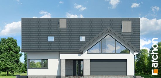 Проєкт будинку Будинок у феліціях (Г2) - З мансардним поверхом дома в Україні