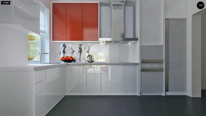 Проєкт будинку U204 GP - Одноповерхові дома в Україні