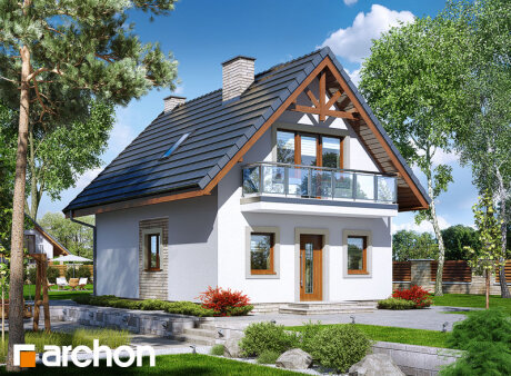 Проєкт будинку Будинок в сон-траві (А)