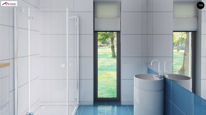 Проект дома Ux141 S - 13 Одноэтажные дома в Украине