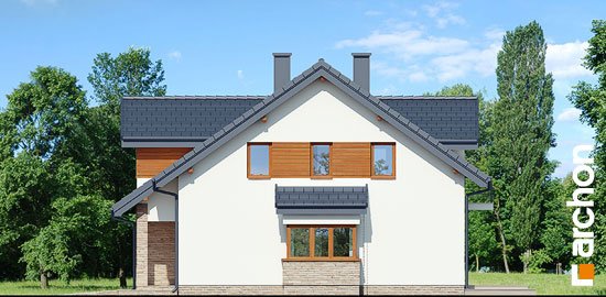 Проєкт будинку Будинок в кульбабах (Н) вер.3 - З мансардним поверхом дома в Україні
