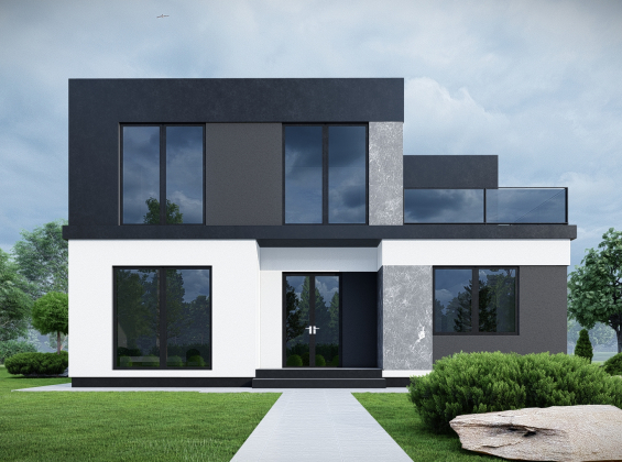 Проект будинку для однієї сім'ї DBT 649