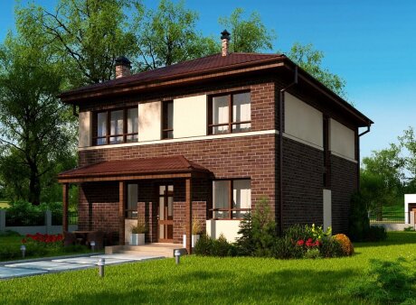 Проєкт будинку Ux24 a