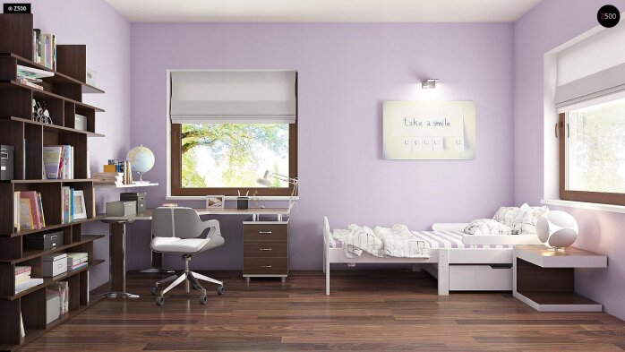 Проект дома U176 - 14 Одноэтажные дома в Украине