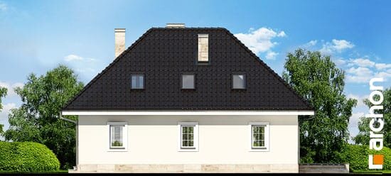 Проект дома Дом в авокадо вер.2 - 6 С мансардным этажом дома в Украине
