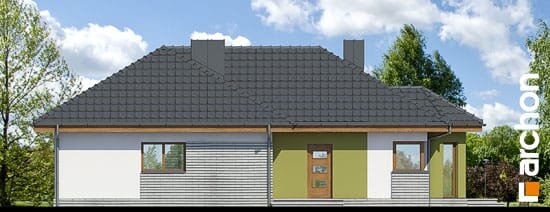 Проект дома Дом в дикоросах 2 вер.2 - 4 С мансардным этажом дома в Украине