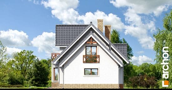 Проект дома Дом в клюкве 2 вер.2 - 4 С мансардным этажом дома в Украине