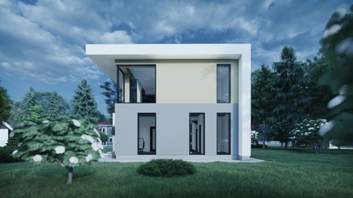 Проєкт будинку DBT 201 - Двоповерхові дома в Україні