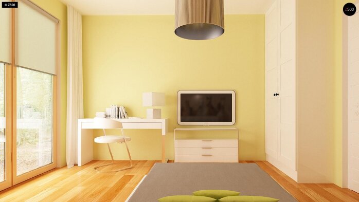 Проєкт будинку U158 - Одноповерхові дома в Україні