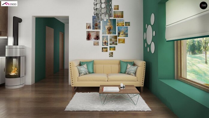 Проєкт будинку U139 v2 - Одноповерхові дома в Україні