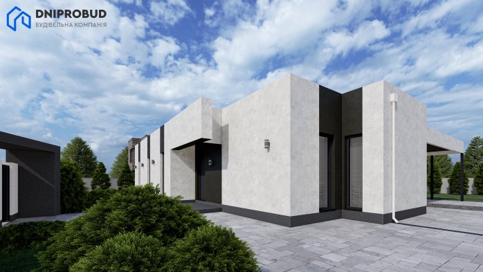 Проєкт будинку Db 23 v1 - Одноповерхові дома в Україні