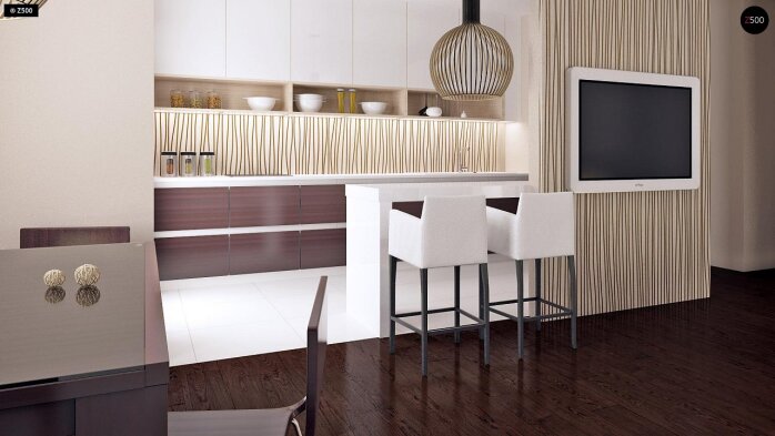 Проєкт будинку U196 - Одноповерхові дома в Україні