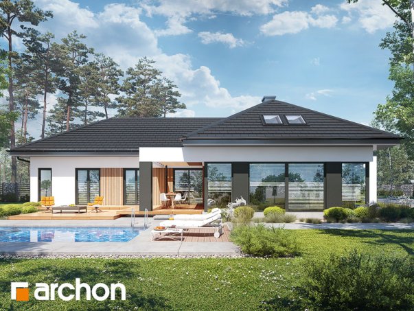 Проєкт будинку Будинок в галантусах (Г2) - Одноповерхові дома в Україні