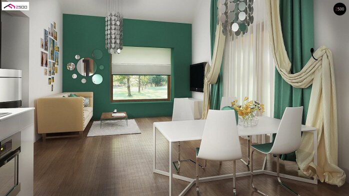 Проєкт будинку U139 v2 - Одноповерхові дома в Україні