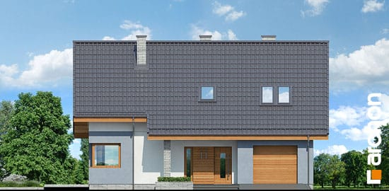 Проект дома Дом в журавках 5 - 3 С мансардным этажом дома в Украине