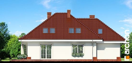 Проект дома Дом в лотосах (Г) вер.2 - 6 С мансардным этажом дома в Украине