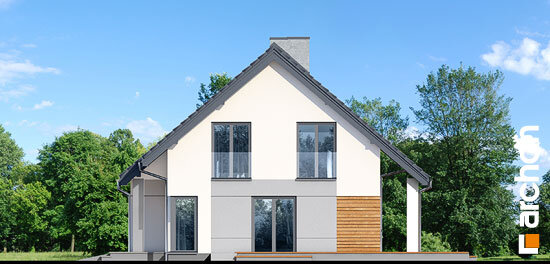 Проект дома Дом в яблонках 15 (Г2) - 4 С мансардным этажом дома в Украине