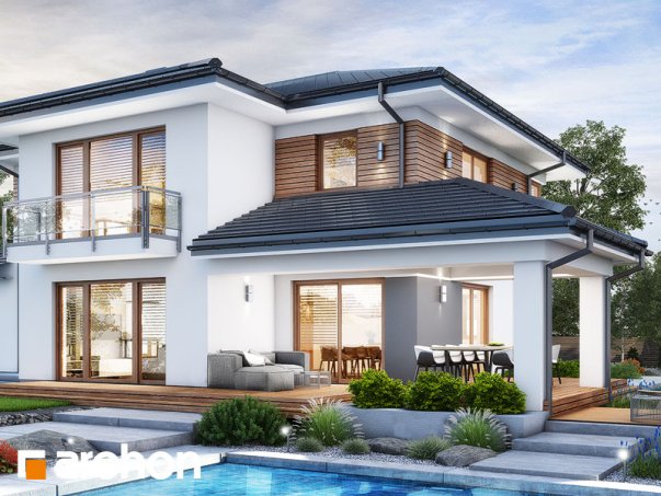 Проект дома Вилла Миранда 11 (Г2) - 2 Двухэтажные дома в Украине