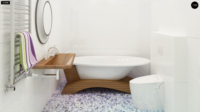 Проєкт будинку U209 - Одноповерхові дома в Україні