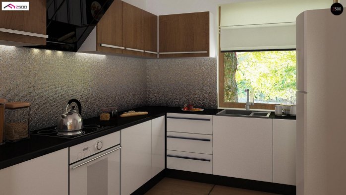 Проєкт будинку U8 - Одноповерхові дома в Україні