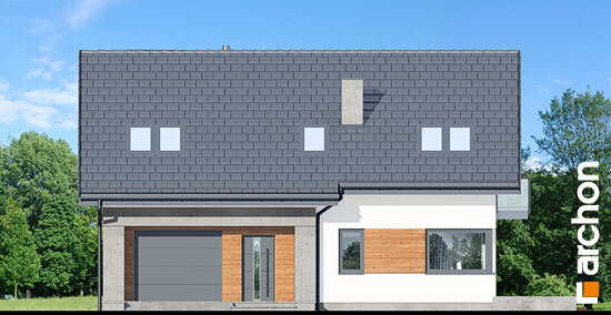 Проект дома Дом в аурорах 7 - 3 С мансардным этажом дома в Украине