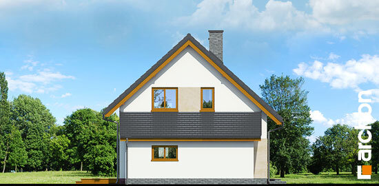 Проект дома Дом в хлорофитуме (ГТ) вер.2 - 5 С мансардным этажом дома в Украине