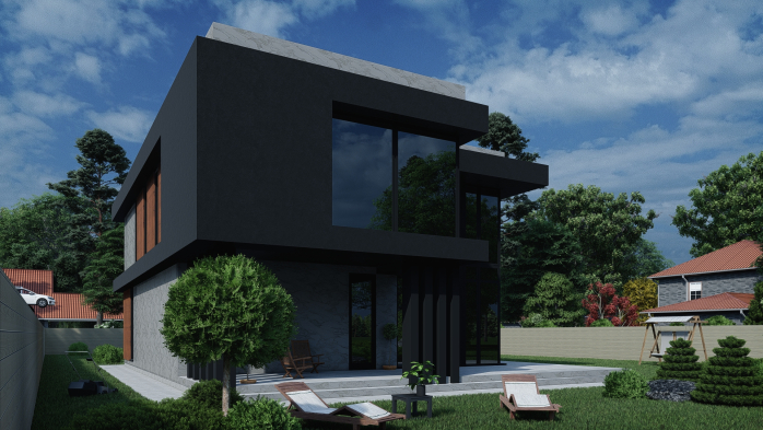 Проєкт будинку DBT 430 - Двоповерхові дома в Україні