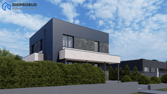 Проєкт будинку Db 18 v1 - Двоповерхові дома в Україні