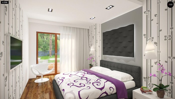 Проект дома Ux102 - 19 Одноэтажные дома в Украине