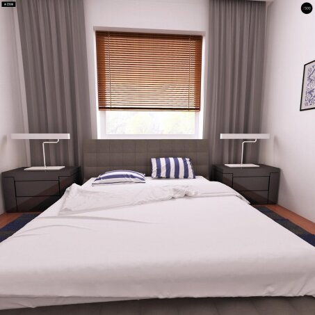 Проект дома U32 - 12 С мансардным этажом дома в Украине