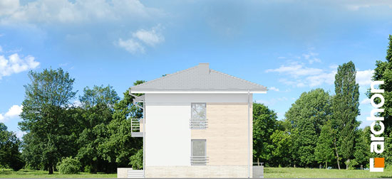 Проект дома Дом в мирте 3 (B) вер.3 - 5 Двухэтажные дома в Украине