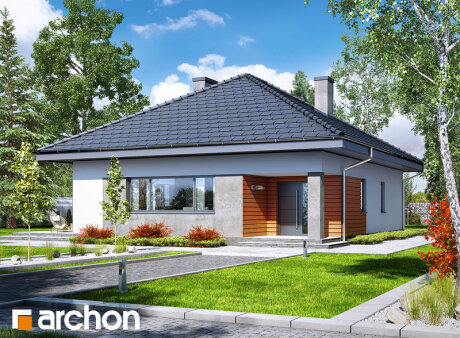 Проєкт будинку Будинок в бузку 2 (В)