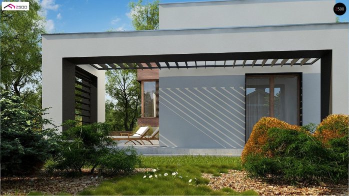 Проєкт будинку Ux132 - Одноповерхові дома в Україні