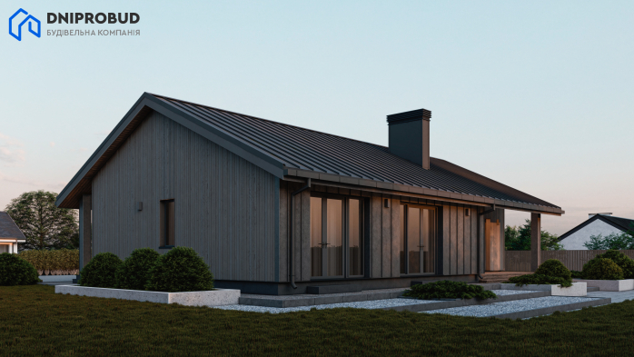 Проєкт будинку DB 47 - Одноповерхові дома в Україні