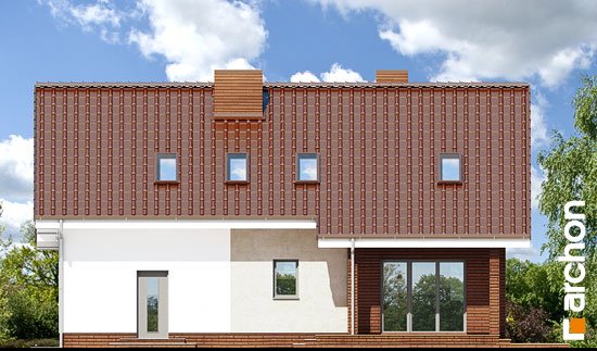 Проект дома Дом в журавках (Г2) - 6 С мансардным этажом дома в Украине