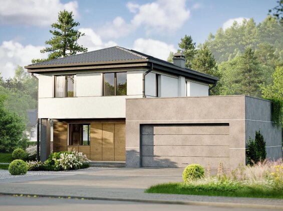 Проект дома U487