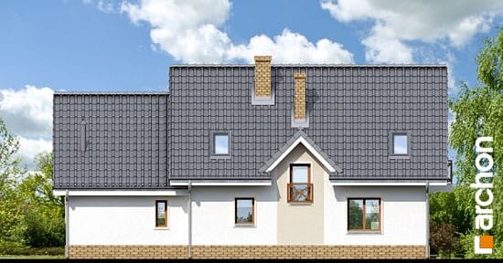 Проект дома Дом в клюкве 2 вер.2 - 6 С мансардным этажом дома в Украине