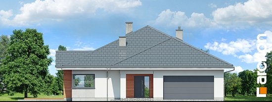 Проект дома Дом в джонагольдах 4 (Г2) - 3 Одноэтажные дома в Украине
